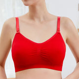 Maternity Bras Wirefree Nursing Bra Panties Set Pregnancy Clothes Prevent Sagging Breastfeeding Women's Breathable Lactancia Bra
