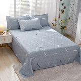 100% Cotton Bed Sheet Pink Flowers Printed Double Top King Sheets
