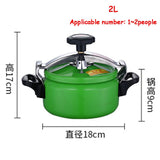 Aluminum Pressure Cooker 2/3L Explosion-Proof Pot