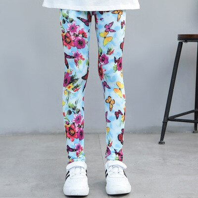 PU Girls Leggings Spring Autumn Leggings For Girl Children Leather Skinny Pants Kids Leggins Teenager Trousers 8 10 12 Years