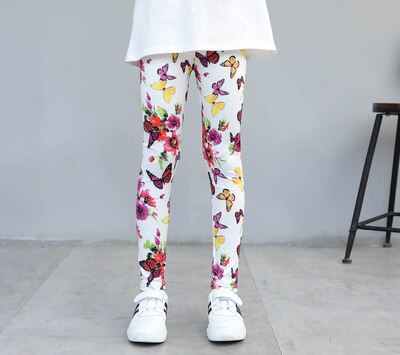 PU Girls Leggings Spring Autumn Leggings For Girl Children Leather Skinny Pants Kids Leggins Teenager Trousers 8 10 12 Years