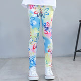PU Girls Leggings Spring Autumn Leggings For Girl Children Leather Skinny Pants Kids Leggins Teenager Trousers 8 10 12 Years