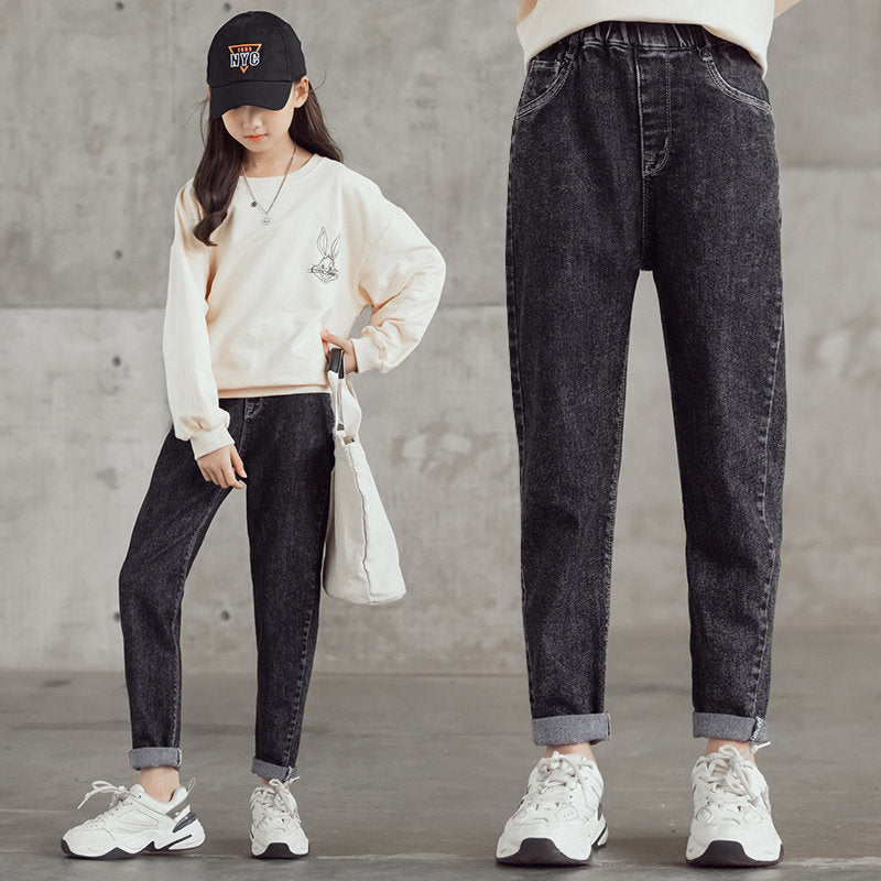 Girls Denim High Quality Jeans For