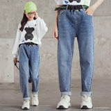 Girl Jeans High Waisted with Belt