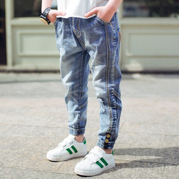 Boys Jeans Full Length Denim Casual