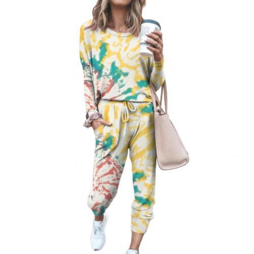 Tie Dye Jogger Suit Long Sleeve