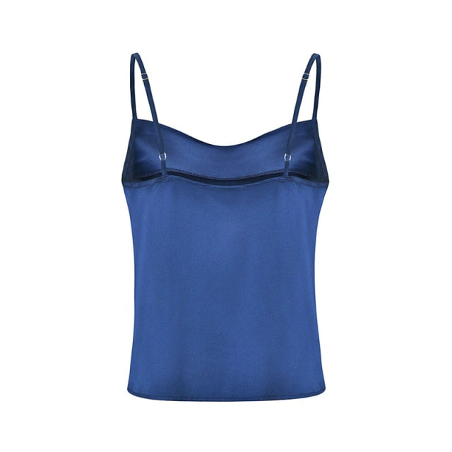 Thin Wild Solid Camis Vest Women Tank Tops