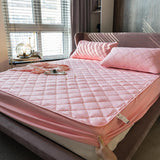 Cotton Sheets Skin-friendly Thickened Bed Sheet