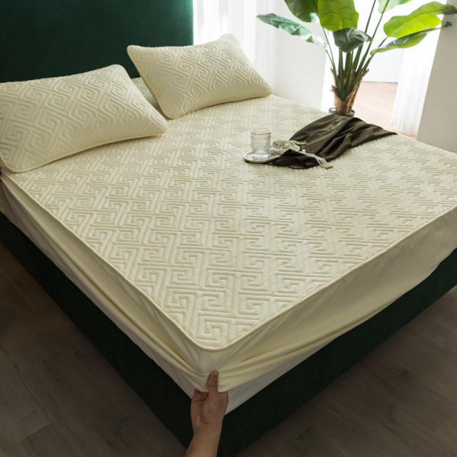 Cotton Sheets Skin-friendly Thickened Bed Sheet