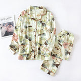 Spring / Summer long-sleeved pajamas