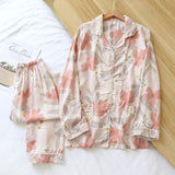 Spring / Summer long-sleeved pajamas