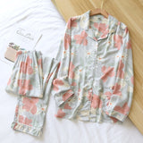 Spring / Summer long-sleeved pajamas