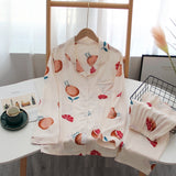 Spring / Summer long-sleeved pajamas