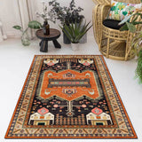 Retro Ethnic Geometric Afghan Rugs