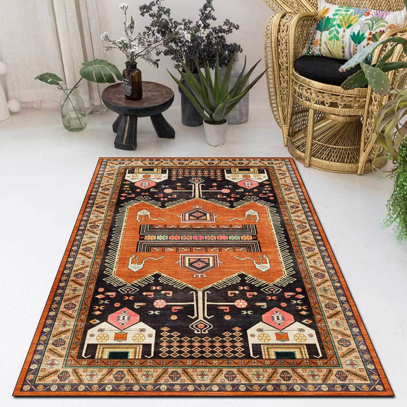 Retro Ethnic Geometric Afghan Rugs