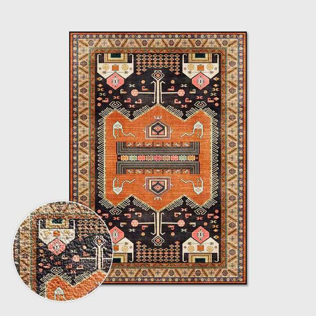 Retro Ethnic Geometric Afghan Rugs