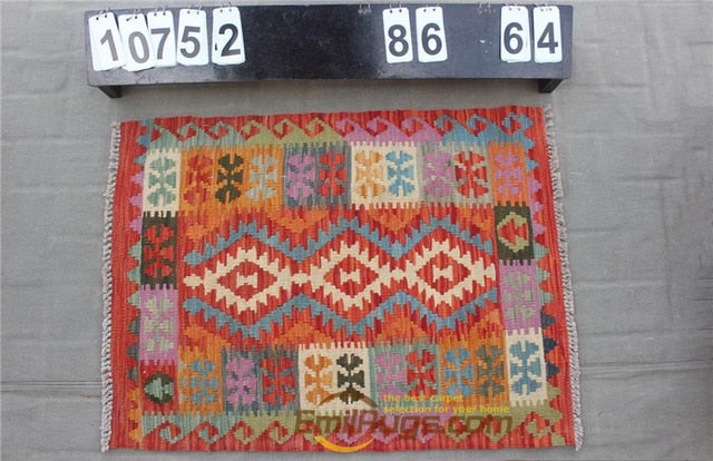 natural genuine wool hand stitched Afghan carpet