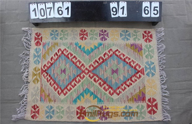natural genuine wool hand stitched Afghan carpet