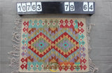 natural genuine wool hand stitched Afghan carpet
