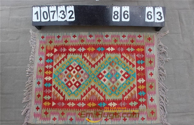 natural genuine wool hand stitched Afghan rugs