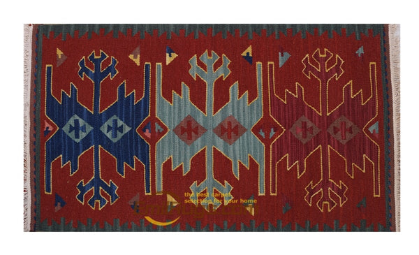 modern woven Afghan carpet
