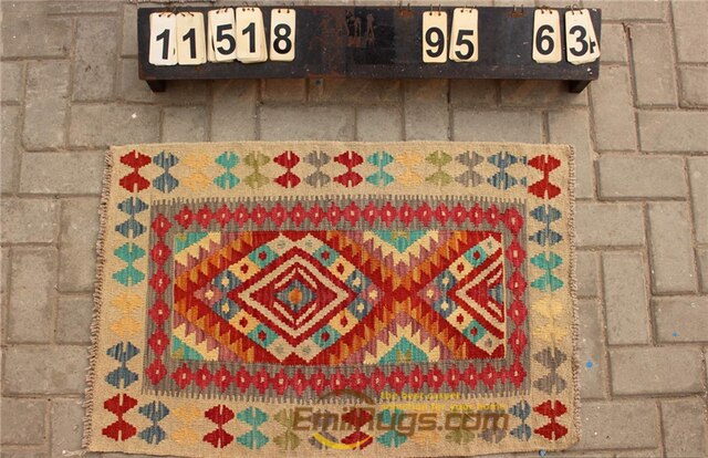 floor handmade woven wool Afghan carpet