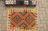 floor handmade woven wool Afghan carpet