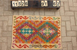 floor handmade woven wool Afghan carpet