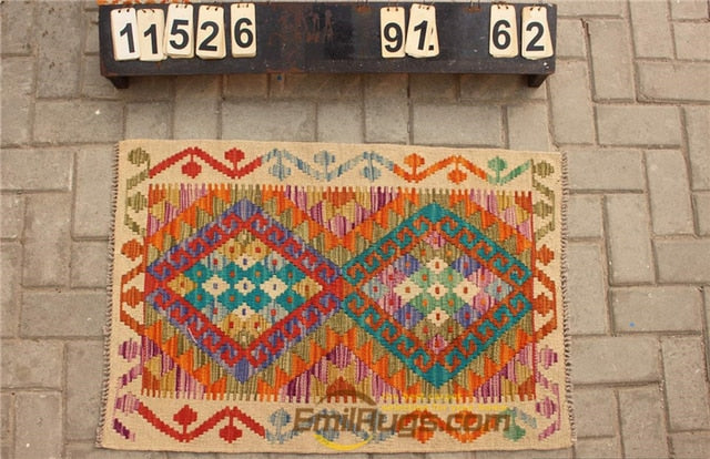 floor handmade woven wool Afghan carpet