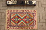 floor handmade woven wool Afghan carpet