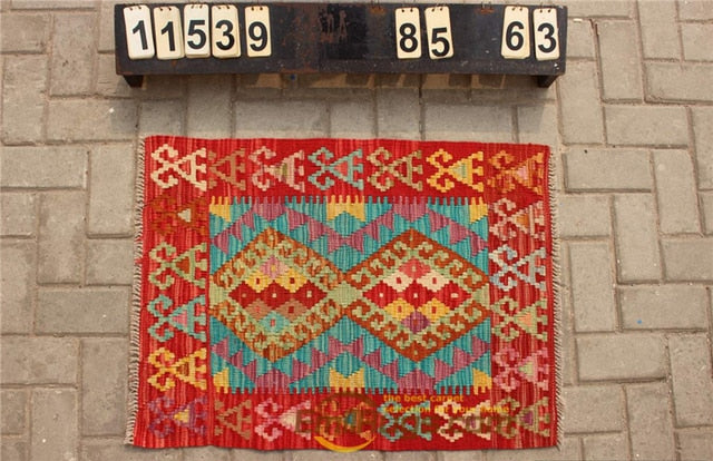 floor handmade woven wool Afghan carpet