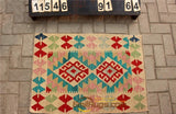 floor handmade woven wool Afghan carpet