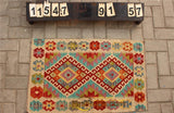 floor handmade woven wool Afghan carpet