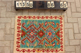 floor handmade woven wool Afghan carpet