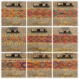 Traditional Vintage handmade 100% wool Afghan carpet
