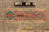 Traditional Vintage handmade 100% wool Afghan carpet