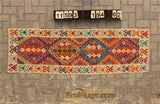 Traditional Vintage handmade 100% wool Afghan carpet