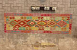 Traditional Vintage handmade 100% wool Afghan carpet