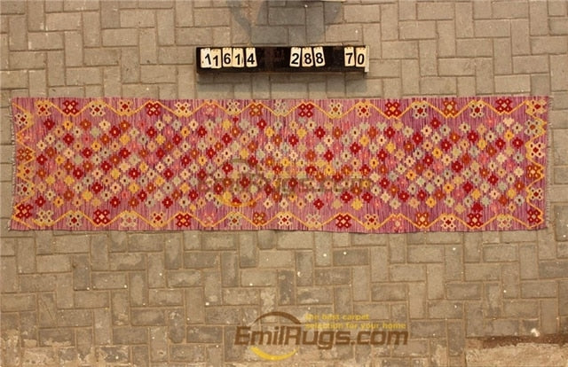 Traditional Vintage handmade 100% wool Afghan carpet