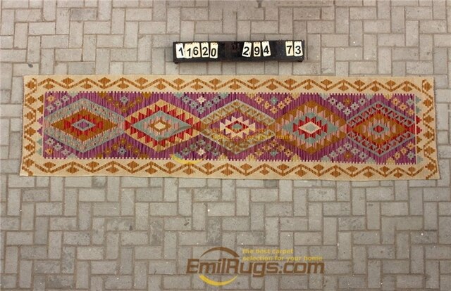 Traditional Vintage handmade 100% wool Afghan carpet