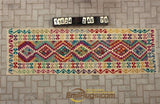 Traditional Vintage handmade 100% wool Afghan carpet
