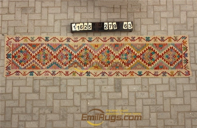 Traditional Vintage handmade 100% wool Afghan carpet