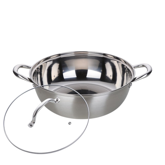 30CM Electric Stainless Steel Hot Soup Pot