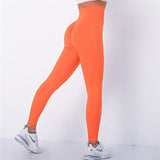 Spandex Seamless Bubble High Waist Mujer Fitness Long Scrunch Bums