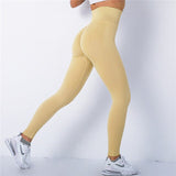 Spandex Seamless Bubble High Waist Mujer Fitness Long Scrunch Bums