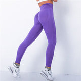 Spandex Seamless Bubble High Waist Mujer Fitness Long Scrunch Bums