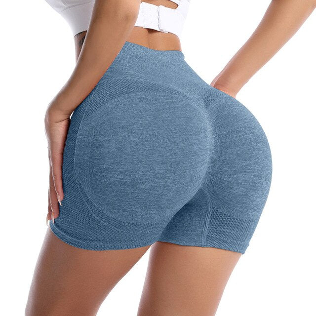 Spandex Seamless Bubble High Waist Mujer Fitness Long Scrunch Bums