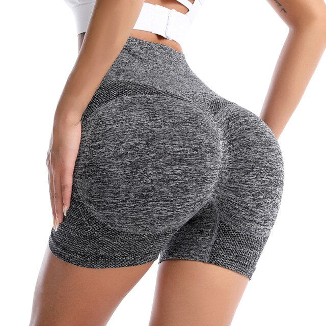 Spandex Seamless Bubble High Waist Mujer Fitness Long Scrunch Bums