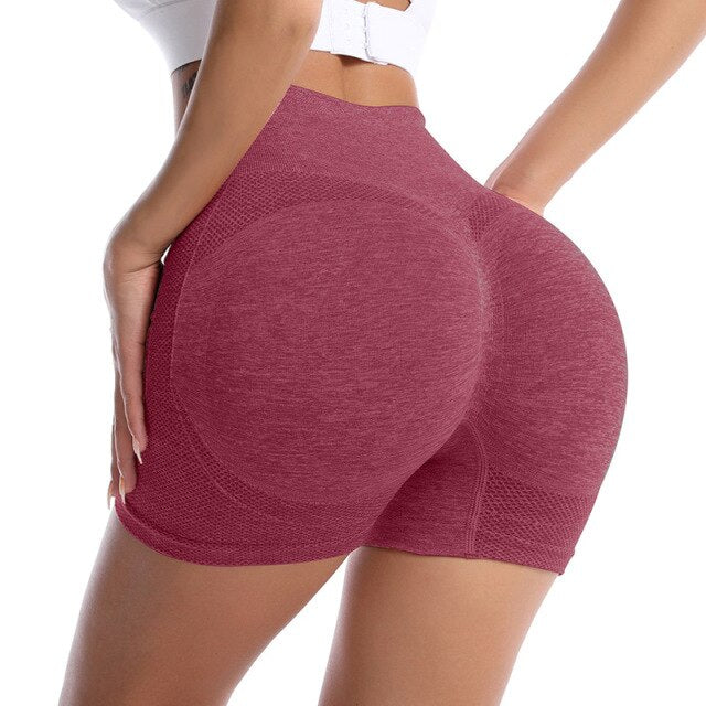 Spandex Seamless Bubble High Waist Mujer Fitness Long Scrunch Bums