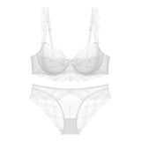 High-grade Lace Embroidery Push Up Bra
